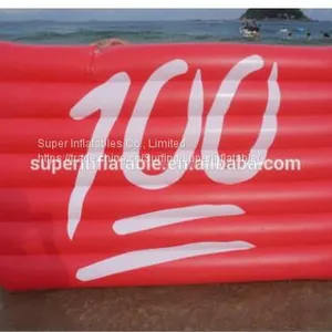Giant 100 Points Emoji Pool Float thumbnail-3