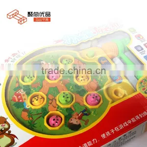 L00165 2017 Happy Hammer Whack-a-mole Poke A Mole Attack Console Game Hit Hammer Game Machine thumbnail-2