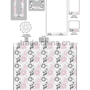 18PCS PRINTED Bathroom Set thumbnail-2