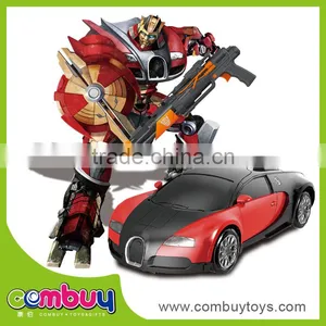 New Style 1:14 Electric Remote Control Car Transform Robot Toy thumbnail-1