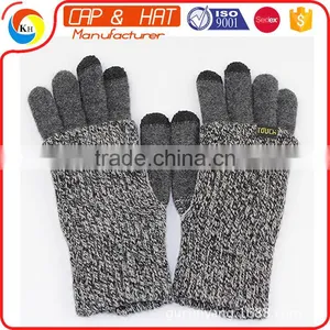 Fashion Multifunction Knitted Winter Screen Touch Gloves for Smartphones Two-piece Suit thumbnail-5