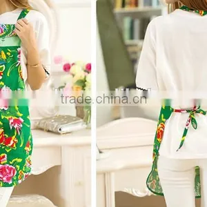100% Cotton Digital Printing Design Kitchen Cooking Bib Apron thumbnail-1