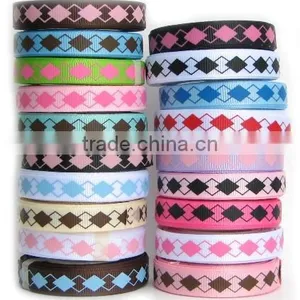 High Quality Custom Printed Grosgrain Ribbon With Logo thumbnail-4