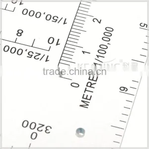 6inch Military Protractor KMP-1 Military Protractor,half Moon Military Protractor thumbnail-4
