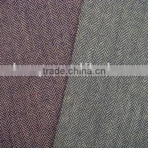 Wool Herringbone Fabric thumbnail-1