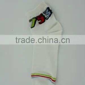 Summer Season White Sneaker Thin Mercerized Cotton Socks Women thumbnail-6
