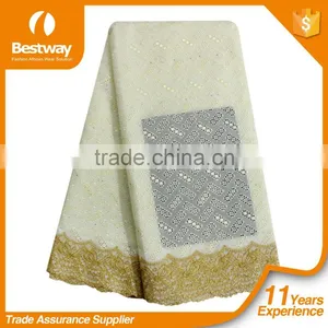High Quality 100 Cotton Swiss Voile Lace African Lace Fabric 2017 thumbnail-5