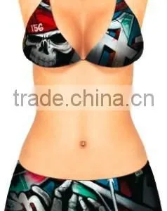 ShenZen Skull Sexy Open Bikini thumbnail-1