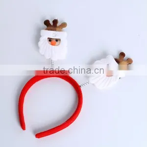 Diy Handwork Colorful Feather Hairband Cheap Feather Plastic Elastic Hair Jewelry for 2016 Christmas Promotion Gifts thumbnail-4