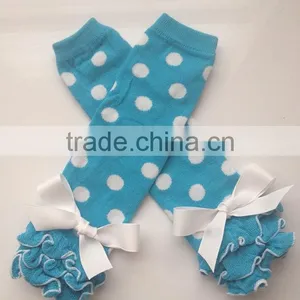 Fashion Baby Ruffle Legs Legging Warmers Bowknot Baby Kids Wear Leg Warmer thumbnail-5