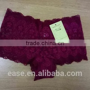 Wholesale Women Seamless Underwear Middle-waist Transparency Sexy Ladies Briefs thumbnail-1