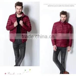 Fashion European Style Winter Jackets Winter Foldable Ultra Light Down Jacket Man thumbnail-2