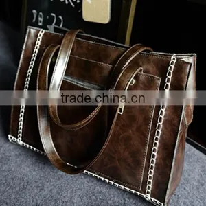 DY0131Z Europea Fashion Retro Fashion Tote Handbag thumbnail-1