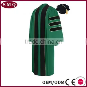 Wholesale High Quality Academic Robes Doctoral Graduation Gown thumbnail-1