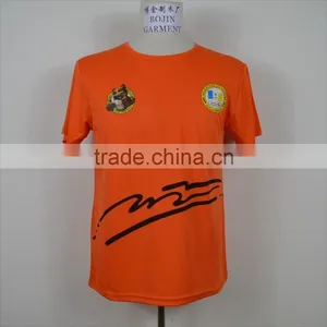 100 Polyester Dri Fit Men's Sports T-shirts Custom Round Neck Dri Fit t Shirt thumbnail-1
