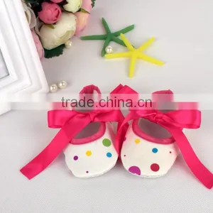 Wholesale Lovely Newborn Soft Non-slip Baby Prewalke Toddler Shoes thumbnail-2