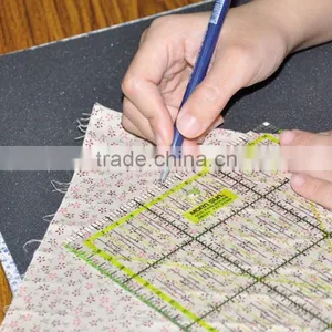 15cmx15cm Plastic Scale Professional Quilting Ruler thumbnail-6