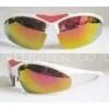 White Plastic Anti Glare Sports Sunglass With Impact Resistance, Youth Sports Sunglasses thumbnail-1