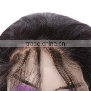 Factory Price 360 Degree Bond Lace Closure Virgin Brazilian Hair 22"*4"*2" Straight 360 Lace Frontal Closure With Baby Hair thumbnail-3