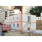Galvanized Steel Prefab 20FT Container House With Four Flat Pack Cabins For Dorm thumbnail-1