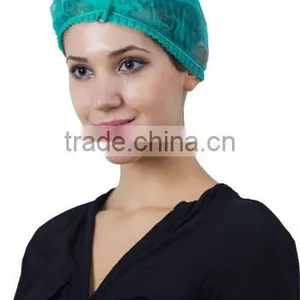 PP Nonwoven Disposable Clip Bouffant Cap for Surgical&medical thumbnail-1