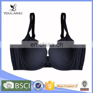 Plus Size Lace Flower Indian Women Beautiful Bra With Underwears Images thumbnail-1