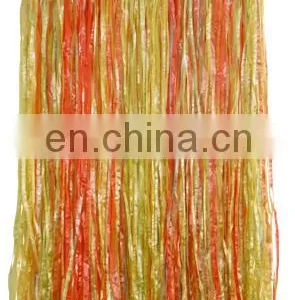 Hawaiian Grass Skirt With Flowers 38cm(w) 80cm(l) Adult thumbnail-1