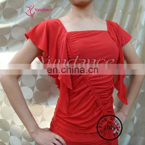 Wholesale Ladies Fashion Ballroom Dancewear Practice T-02 thumbnail-1