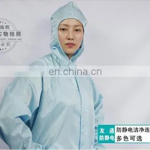 New Design Cleanroom Antistatic Protective ESD Coverall thumbnail-5