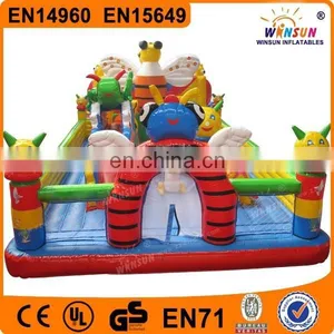 Outdoor Interesting Kids Inflatable Attractions Amusement Park Sale thumbnail-5