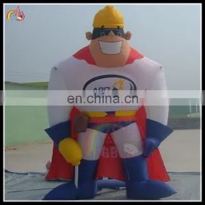 Cartoon Promotion Inflatable Superman Cartoon Characteristic for Advertising thumbnail-1