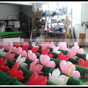 Wholesale Wedding Inflatable Flower Chain Decoration LED Light Flower Wedding thumbnail-3