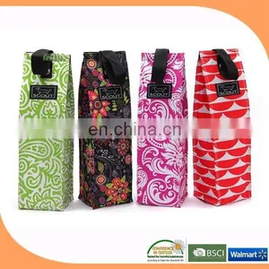 Wholesale Wine Bottle Cooler Bags, Non Woven Cooler Bag for Wine, Wine Cooler Bag thumbnail-4