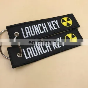 Woven Key Chain Crew Luggage Tags Remove for Flight thumbnail-5