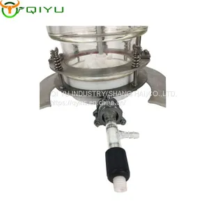 5L Polypeptides Solid State Reaction Kettle Glass Reactor Glass Lined Vessel thumbnail-4