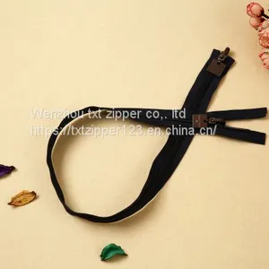 #3 #4 #5 #8 Nylon Zipper Two Way Open End (Metal Top And Bottom Stop) thumbnail-3