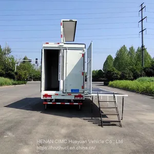 Dongfeng 4x2 Mini Mobile Stage Truck thumbnail-3