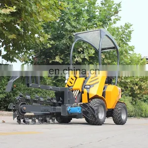 China Garden Machinery 4 Wheel Articulated Loader Epa Mini Dozer thumbnail-3