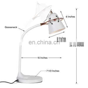 Color Changing Led Table Lamp With Wireless Charging Pad and Usb for Home Decor thumbnail-5