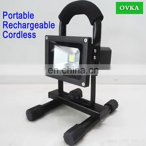 LED Rechargeable Flood Light Portable LED Floodlight Durable Waterproof Emergency Light Trouble Lamp Stand for Car Travel thumbnail-4