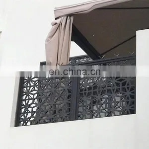 Metal Decorative Cnc Partition Panel Laser Cut Dividers Fencing Panels For Balconies thumbnail-3