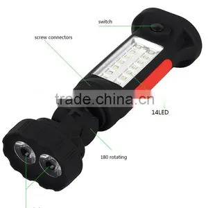 Magnetic 3W Outdoor Rotating Color Led Light thumbnail-3