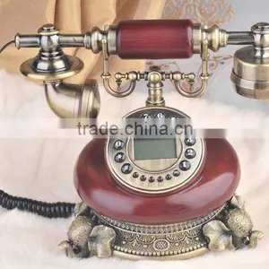 European Caller ID Display Antique Old Style Phone thumbnail-1