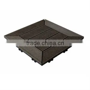 Outdoor Interlocking Grooved Easy Install DIY WPC Tile SD-DIT03 thumbnail-1