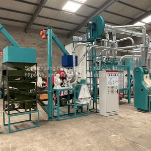 Complete Set Wheat and Maize Flour Mill Machine 100T 150T Grain Flour Mill Machine thumbnail-1