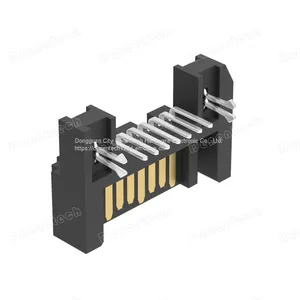 Denentech SATA 7P Male Right Angel DIP Connector thumbnail-3