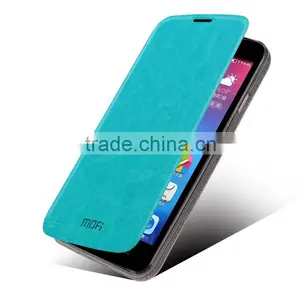 MOFi Case Funda Celular Housing for TCL P316L , Mobile Handset Coque Flip Leather Back Cover for TCL P316L thumbnail-4