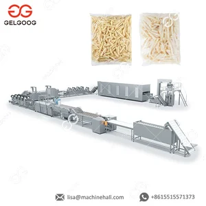French Fries Processing Line Fully Automatic Potato Chips Making Machine Price French Fry Line thumbnail-1