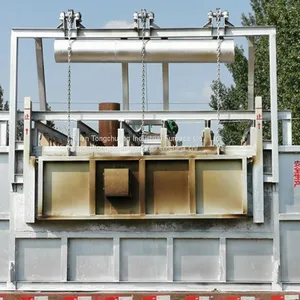 Waste Aluminum Molten Die Casting Casting Furnace Aluminum Ingot Furnace 5 Tons of Fuel Gas Molten Aluminum Furnace thumbnail-2