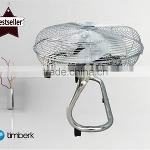 12" Inch Chrome Floor Fan thumbnail-4
